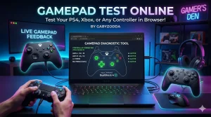 Gamepad Test Online How to Test Your PS4, Xbox, or Any Controller in Browser GabyZodda