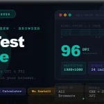 monitor dpi test online screen ppi density comparison chart